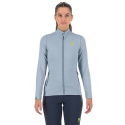 Fleece for kvinner Karpos Pomedes Full-Zip Fleece tåke